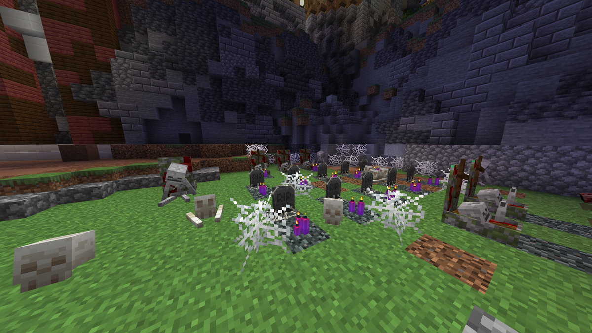Cursed Graveyard & Purple Candles