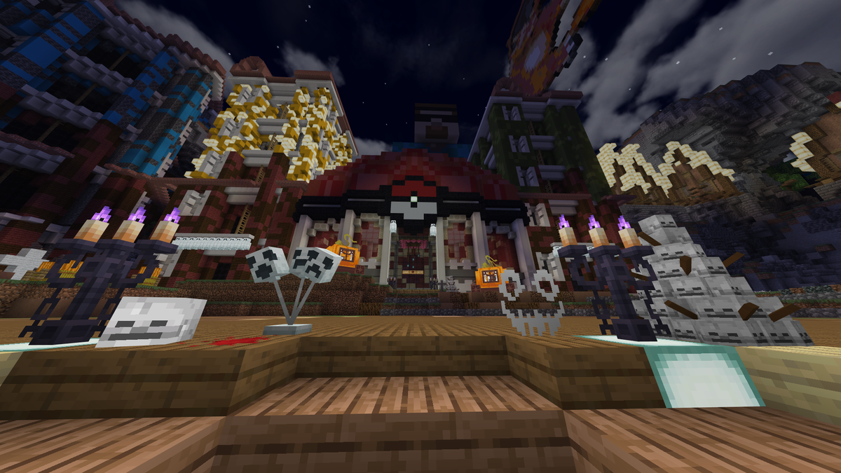 Cursed PokéCenter by Night