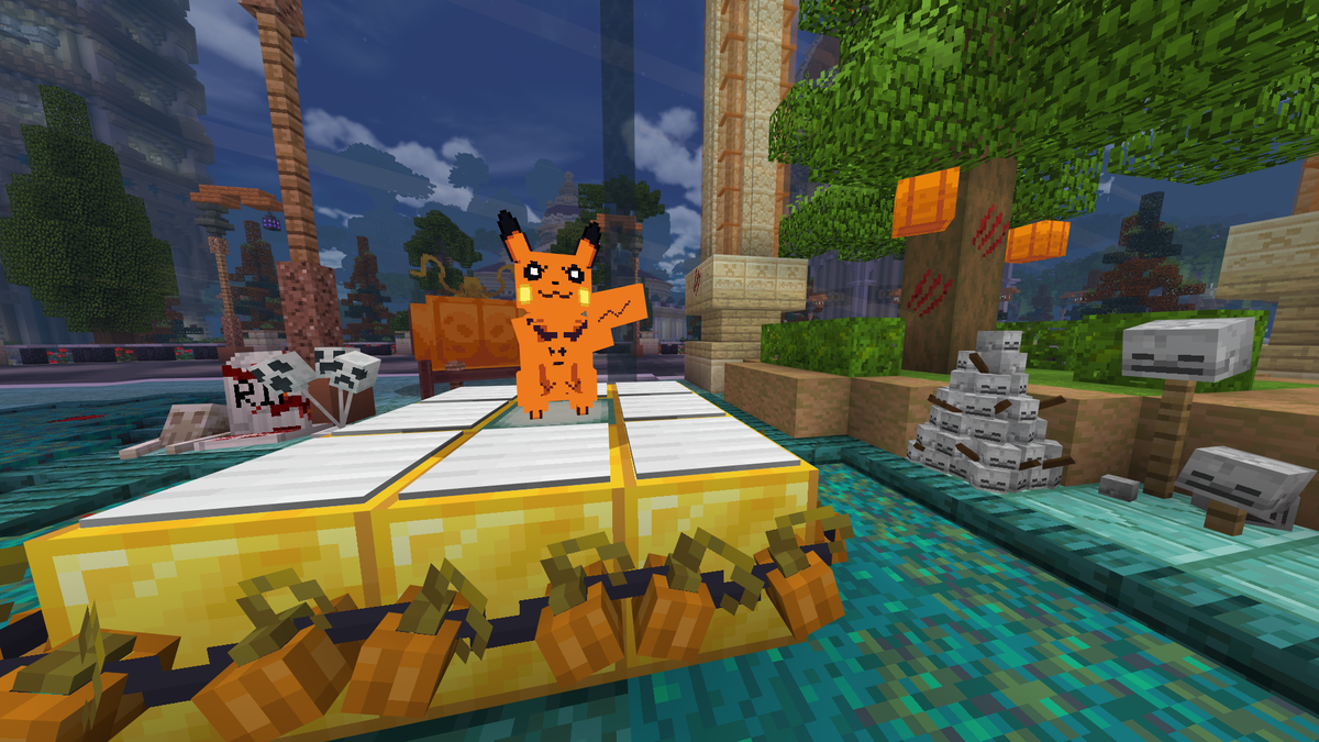 Cursed Pumpkin Pikachu